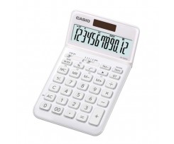 Калькулятор настольный Casio 12 разрядный 11x109x184 мм белый (JW-200SC-WE-S-EP)