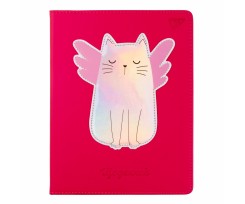 Щоденник шкільний Yes Cat. Angelcat А5 40 аркушів червоний (911401)