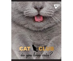 Зошит для записів YES Pets Club А4 48 аркушів клітинка асорті (764420)