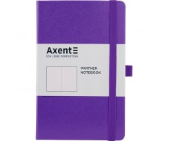 Книга записна Axent Partner A5- 96 аркушiв нелінованa фіолетова (8307-11-A)