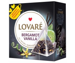 Чай Lovare Bergamot vanilla 15 пакетиків чорний (lv.76418)