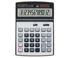 Калькулятор бухгалтерський Daymon 130x185 мм 12 розрядний (DC-220N)