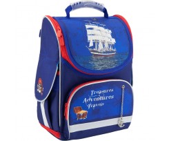 Рюкзак школьный Kite Sea adventure 34x26x13 см 11 л синий (k18-500s-2)
