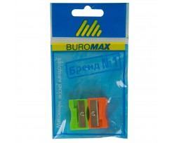 Чинка Buromax Jobmax без контейнера 72 штуки ассорти (BM.4701)