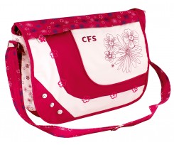 Сумка через плече горизонтальна "Trendy Flowers" 25*38*14см (CF85409)