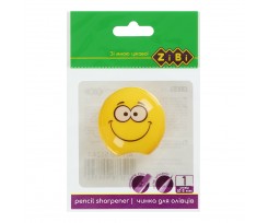 Чинка ZiBi Smile з контейнером жовта (ZB.5524-1)