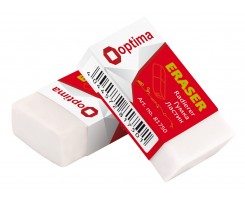 Гумка для олівця Optima біла (O81750)