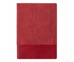 Щоденник недатований Leo Planner "Velvet" А6 352 сторінки бордо (252025)