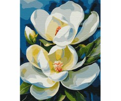 Картина по номерам Santi Белая магнолия 40х50 см (954770)