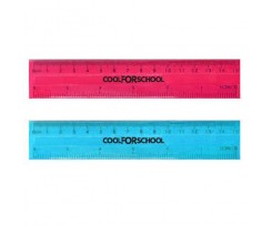 Линейка Cool For School 15 см цветная (CF81339)