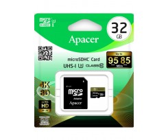 Картка пам'ятi APACER microSDHC 32GB Class 4+adapter (6355522)