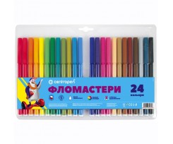 Фломастери Centropen Птахи 24 штук асорті (777902487)