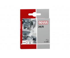 Скоби Novus №24/6 2000 шт (040-0180)