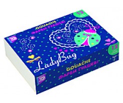 Фарба гуашева Cool For School Ladybug 10 мл 12 кольорів (CF60147)