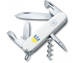 Складаний ніж Victorinox Spartan Ukraine 12 функцій білий (Vx13603.7_T0017u)