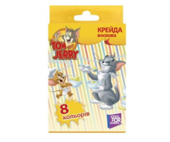 Мел восковая Cool for School, ассорти, 8 шт. (TJ02635)