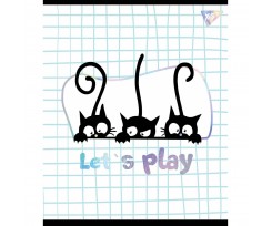 Зошит Yes Playful Kitties А5 24 аркуші клітинка (765234)