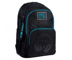 Школьный рюкзак Yes Optic Headphones 45.5x31.5x15.5 см 22 л серый (550103)