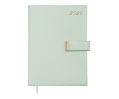 Дневник датированный 2026 Buromax Nude A5 336 страниц светло-зеленый (BM.21140-15)