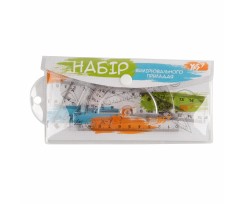 Набор линеек Yes 15 см 4 предмета прозрачный (370512)