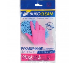 Перчатки хозяйственные Buroclean суперпрочные размер L (10200305)
